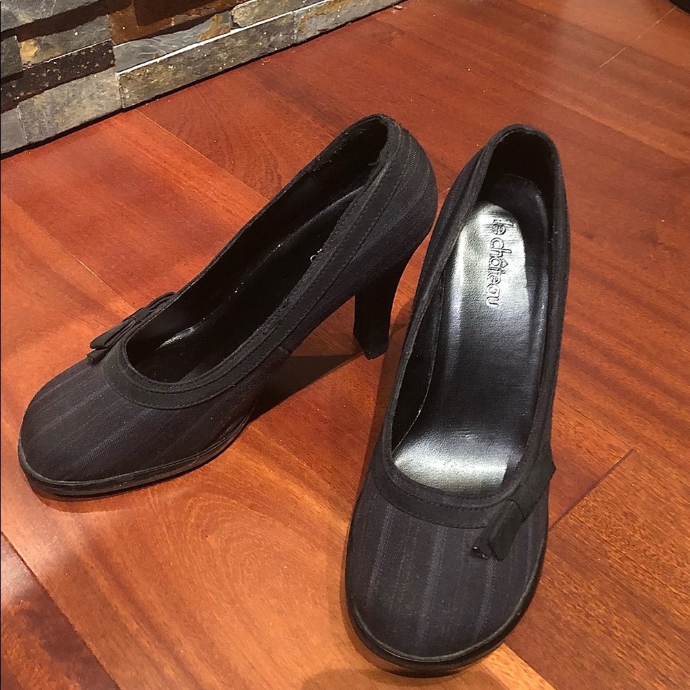 Heels - Pinstripe